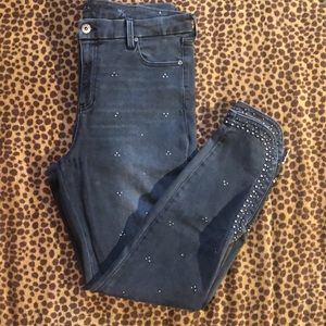 LVPL by Liverpool studded skinny jeans